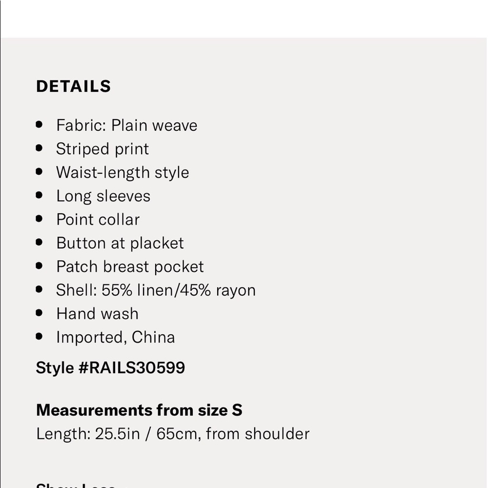 Rails button down - Picture 6 of 7